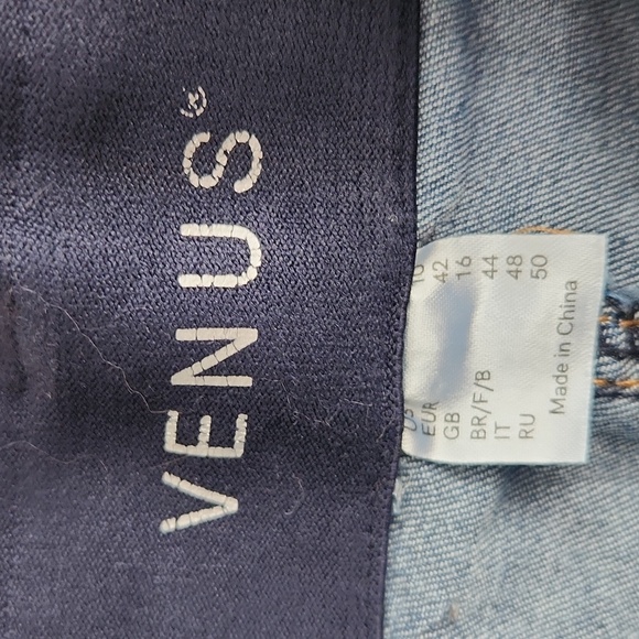 Stretchy denim mini skirt - Picture 6 of 6